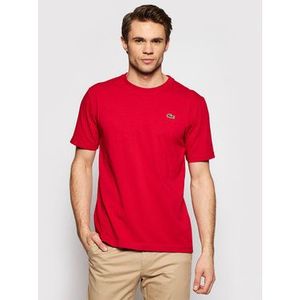 Lacoste Tričko TH7618 Červená Regular Fit vyobraziť