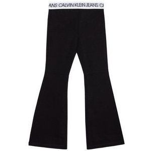 Calvin Klein Jeans Legíny Logo Waistband Punto IG0IG00859 Čierna Slim Fit vyobraziť