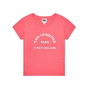 KARL LAGERFELD Tričko Z15M59 D Ružová Regular Fit vyobraziť