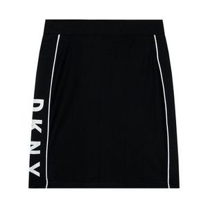 DKNY Sukňa D33572 S Čierna Slim Fit vyobraziť