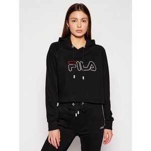 Fila Mikina Jana 683310 Čierna Cropped Fit vyobraziť