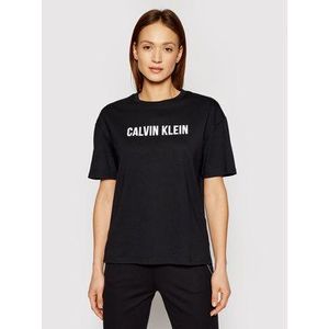 Calvin Klein Performance Tričko Logo Boyfriend 00GWS1K109 Čierna Relaxed Fit vyobraziť