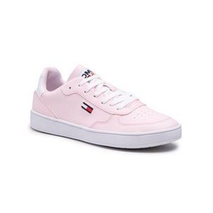 Tommy Jeans Sneakersy Cupsole Sneaker EN0EN01347 Ružová vyobraziť