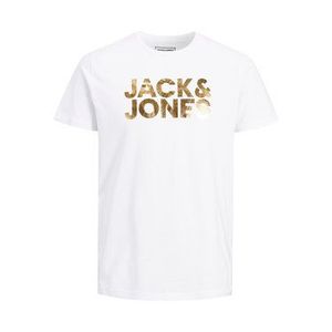 Jack&Jones Tričko Thundermix Front 12191355 Biela Regular Fit vyobraziť