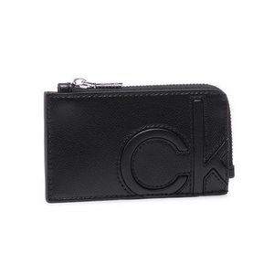 Calvin Klein Puzdro na kreditné karty Cardholder W/Zip K60K607543 Čierna vyobraziť