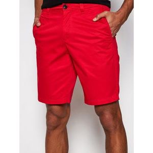 Armani Exchange Bavlnené šortky 8NZS42 ZNMTZ 1400 Červená Regular Fit vyobraziť