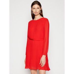 Calvin Klein Každodenné šaty Ls Plisse K20K202662 Červená Regular Fit vyobraziť
