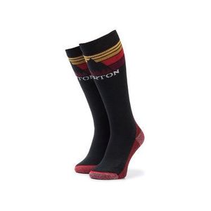 Burton Vysoké pánske ponožky Emblem Midweight Sock 10068105001 Čierna vyobraziť