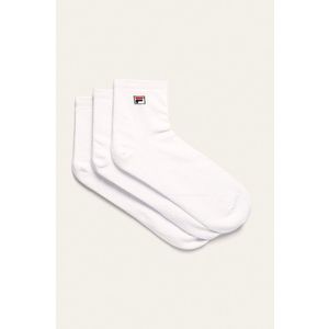 Ponožky Fila (3-pak) pánske, biela farba vyobraziť