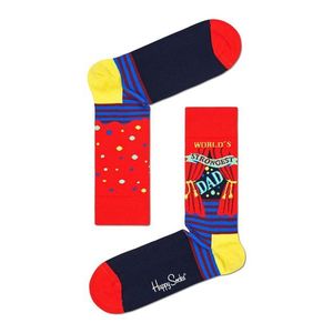 Happy Socks - Ponožky World´s Strongest Dad vyobraziť