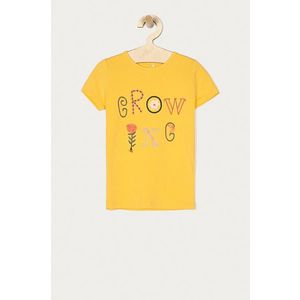 Detské tričko Name it žltá farba vyobraziť