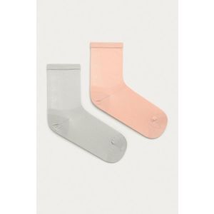 Ponožky Calvin Klein ružová farba vyobraziť