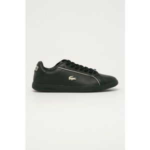Kožená obuv Lacoste čierna farba vyobraziť