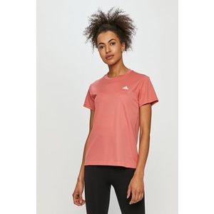 Tričko adidas ružová farba vyobraziť