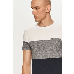 Tričko Tom Tailor tmavomodrá farba, vzorované vyobraziť