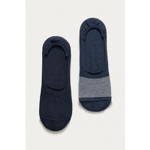 Ponožky Levi's (2-pak) tmavomodrá farba vyobraziť