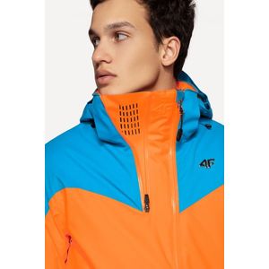 Pánska lyžiarska bunda KUMN152A – neónová oranžová vyobraziť
