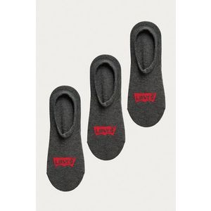 Ponožky Levi's 37157.0588-anthracite, šedá farba vyobraziť