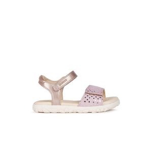 Detské sandále Geox ružová farba vyobraziť
