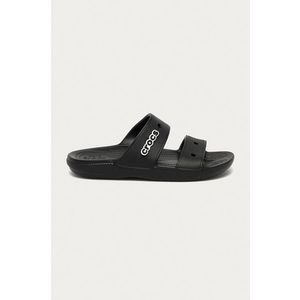 Šľapky Crocs Classic Crocs Sandal CLASSIC.SANDAL.206761.U-LIGHTGREY, čierna farba, vyobraziť