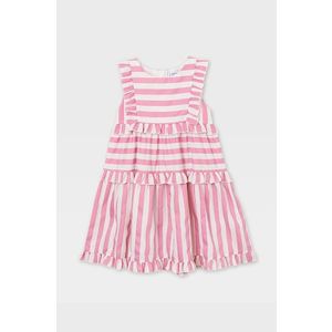 Dievčenské šaty Mayoral ružová farba, mini, oversize vyobraziť