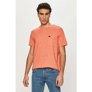 Tričko Lee oranžová farba, melanžové vyobraziť