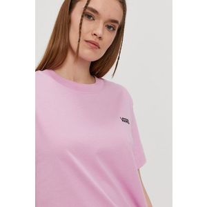 Tričko Vans fialová farba vyobraziť