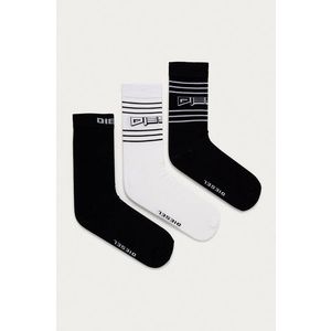 Ponožky Diesel pánske, čierna farba vyobraziť