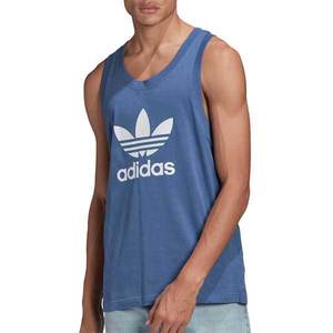 Pánské Tielko Adidas Trefoil Tank Top Blue - L vyobraziť