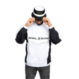 Jacket Karl Kani Retro Block Windbreaker Jacket white/black - S vyobraziť