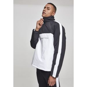 Urban Classics 2-Tone Padded Pull Over Jacket white/black - XL vyobraziť