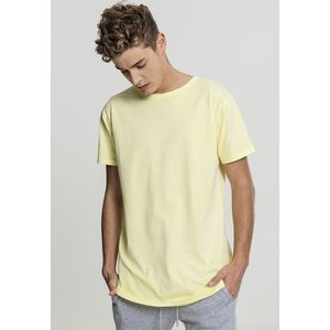 Urban Classics Garment Longshape Tee powderyellow - XL vyobraziť