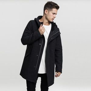 Urban Classics Hooded Structured Parka charcoal - XL vyobraziť