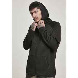Urban Classics Knit Fleece Zip Hoody black - XL vyobraziť