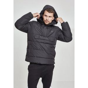 Urban Classics Pull Over Puffer Jacket black - XL vyobraziť