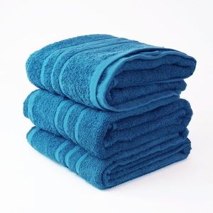 Dobrý Textil Uterák Economy 50x100 - Azurově modrá vyobraziť