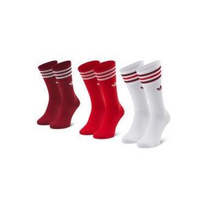 adidas Súprava 3 párov vysokých ponožiek unisex Solid Crew Sock GN3073 Farebná vyobraziť