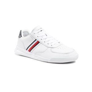 Tommy Hilfiger Sneakersy Lightweight Leather Sneaker Flag FM0FM03471 Biela vyobraziť