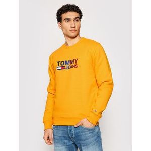 Tommy Jeans Mikina Tjm Ombre Logo DM0DM10202 Žltá Regular Fit vyobraziť