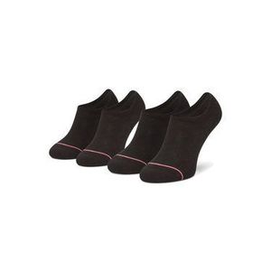 Tommy Hilfiger Súprava 2 párov krátkych ponožiek unisex 100001095 Čierna vyobraziť