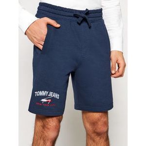 Tommy Jeans Športové kraťasy Timeless DM0DM10741 Tmavomodrá Regular Fit vyobraziť