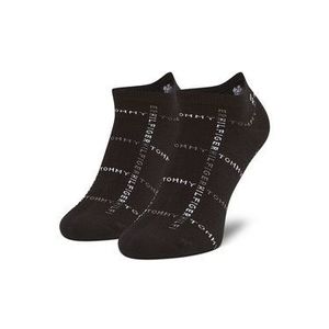 Tommy Hilfiger Súprava 2 párov členkových pánskych ponožiek 100002658 Čierna vyobraziť