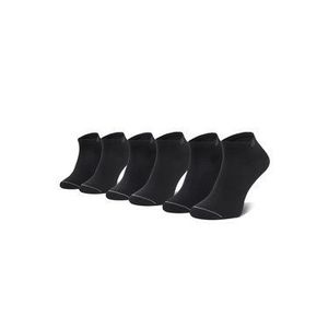 Calvin Klein Súprava 3 párov nízkych členkových ponožiek 100001877 Čierna vyobraziť