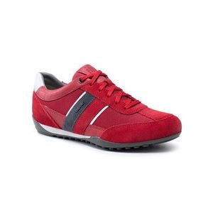 Geox Sneakersy U Wells C U52T5C 02214 C7000 Červená vyobraziť