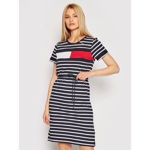 Tommy Hilfiger Každodenné šaty WW0WW32438 Tmavomodrá Regular Fit vyobraziť