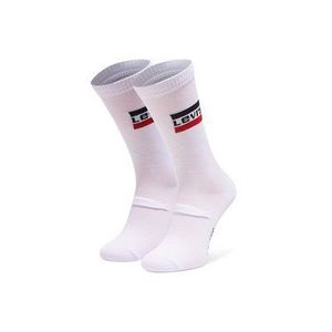 Levi's® Súprava 2 párov vysokých ponožiek unisex 37157-0538 Biela vyobraziť