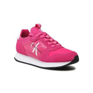 Calvin Klein Jeans Sneakersy Runner YW0YW00075 Ružová vyobraziť