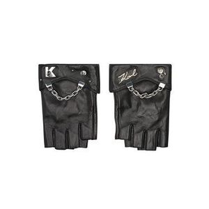 KARL LAGERFELD Dámske rukavice 211W3602 Čierna vyobraziť