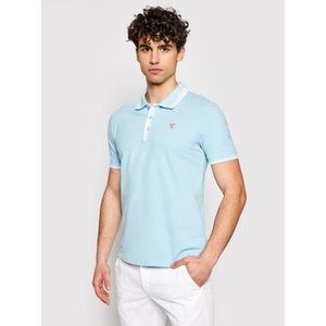 Guess Polokošeľa M1RP60 K7O61 Modrá Slim Fit vyobraziť