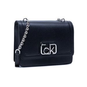 Calvin Klein Kabelka Flap Shoulder Bag Md K60K607051 Čierna vyobraziť